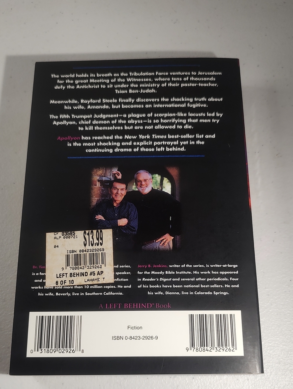 Left Behind Series - First 5 Books In Good Used Condition, Trade Paperbacks - Picture 16 of 16